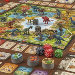 Tiny Epic Dinosaurs – Dinosaur Ranching Strategy